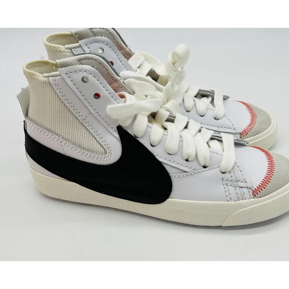 Nike Blazer Mid 77 Jumbo White Black Sail Women's 10.5 / Men's 9 (DQ1471-100)